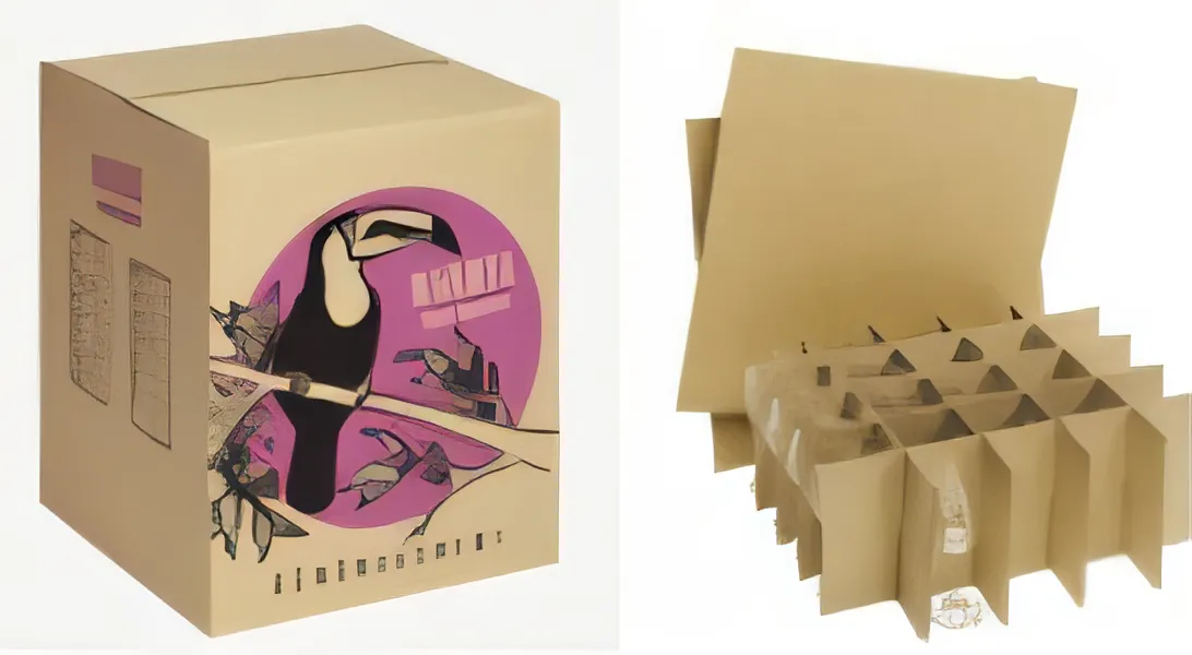 Carton Barrel 75 verres